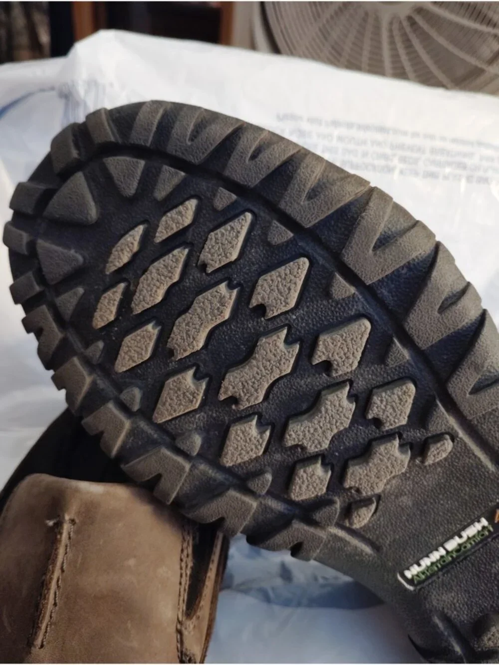 Nunn Bush Portage Shoes Men’s Size 8.5 W Brown All Terrain Comfort Slip On Shoes